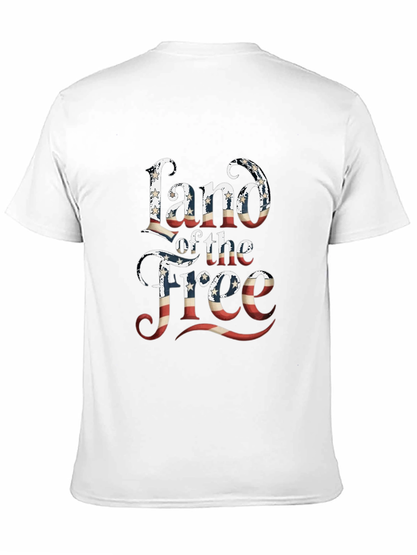 Patriotic Land of the Free Graphic Tee