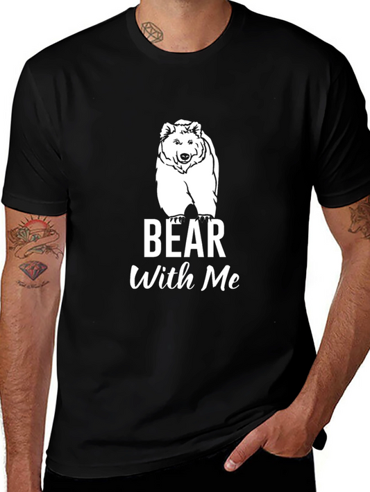 Bear With Me T-Shirt - Black