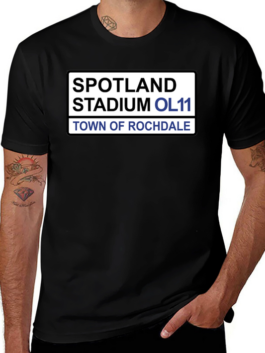 Spotland Stadium Rochdale OL11 Graphic Tee