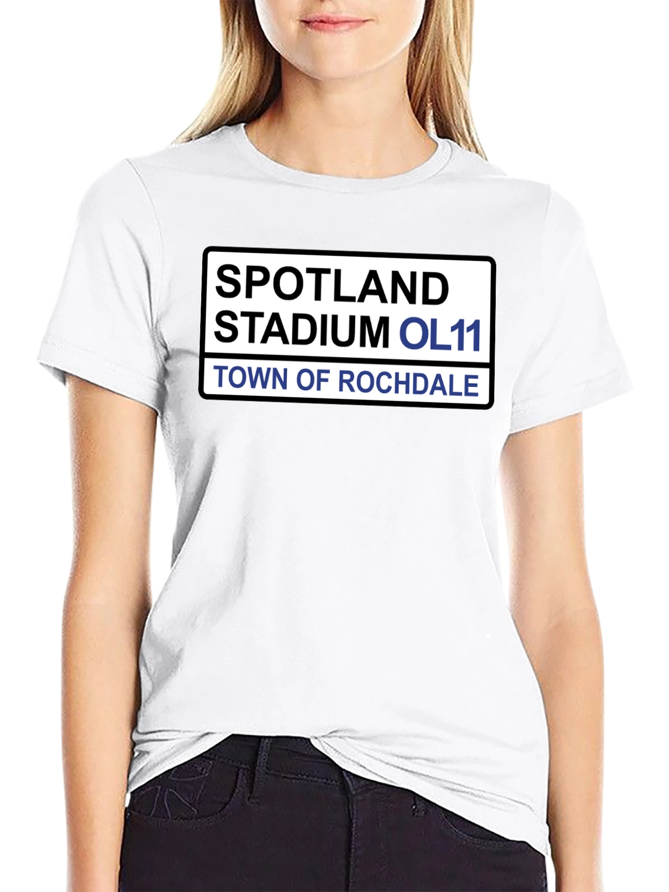 Spotland Stadium Rochdale OL11 Graphic Tee