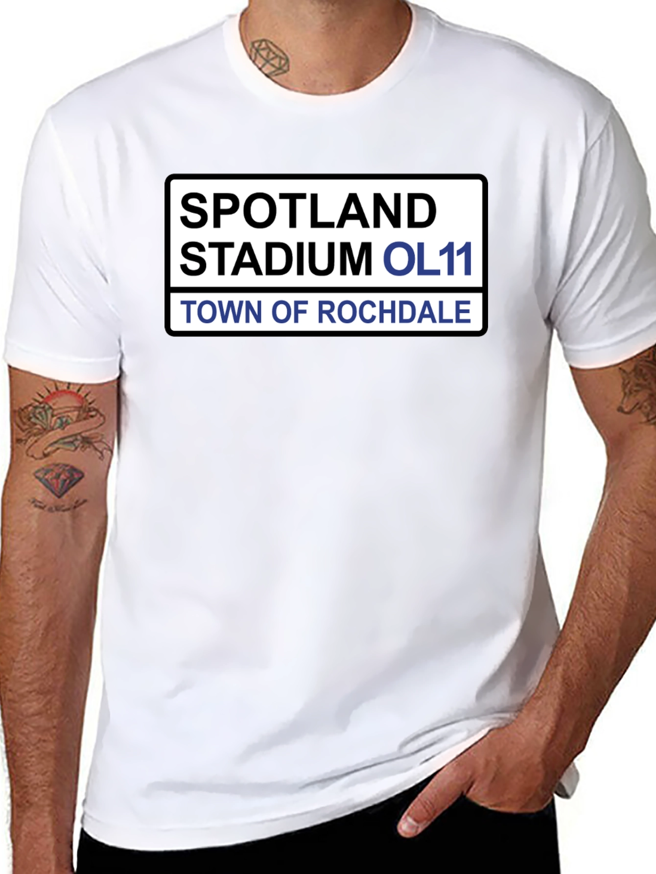 Spotland Stadium Rochdale OL11 Graphic Tee