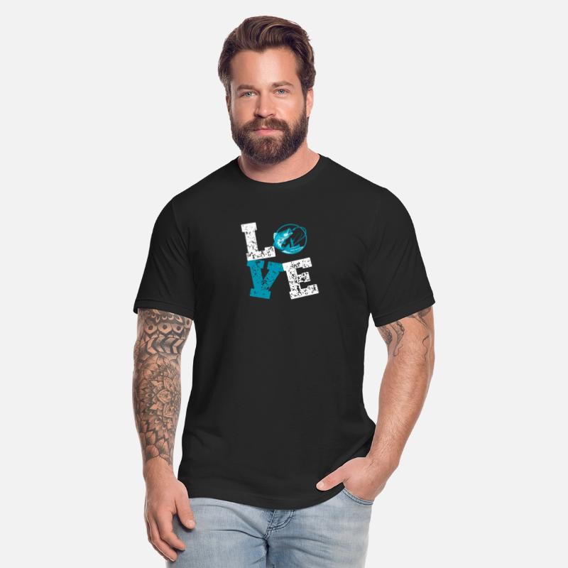 1 LOVE fishing funny fishing design outdoor tee