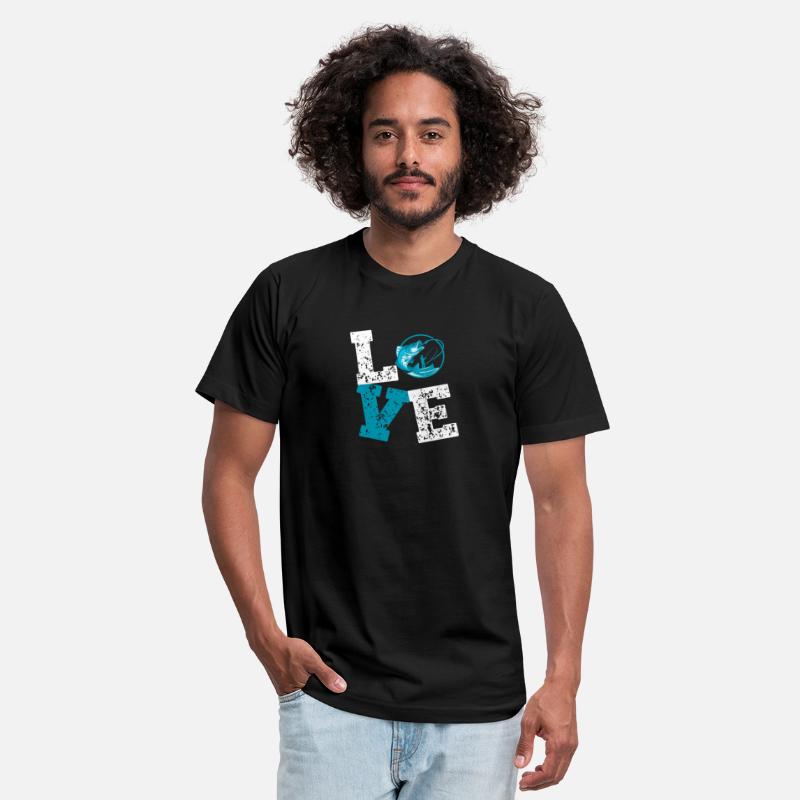 1 LOVE fishing funny fishing design outdoor tee