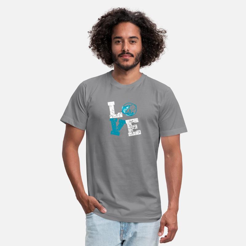 1 LOVE fishing funny fishing design outdoor tee
