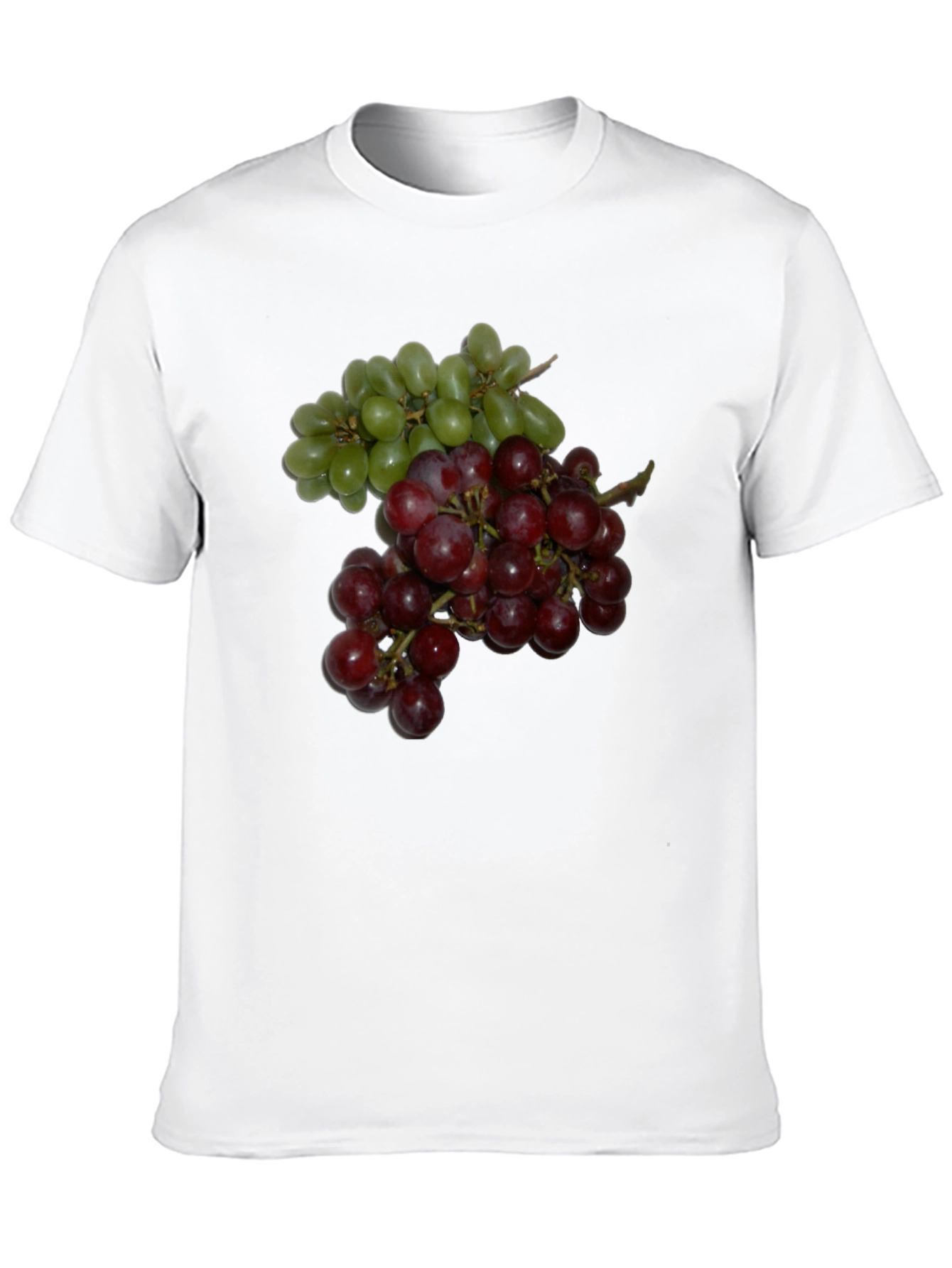 Grapes Graphic Tee - Casual Fruit Lover T-Shirt