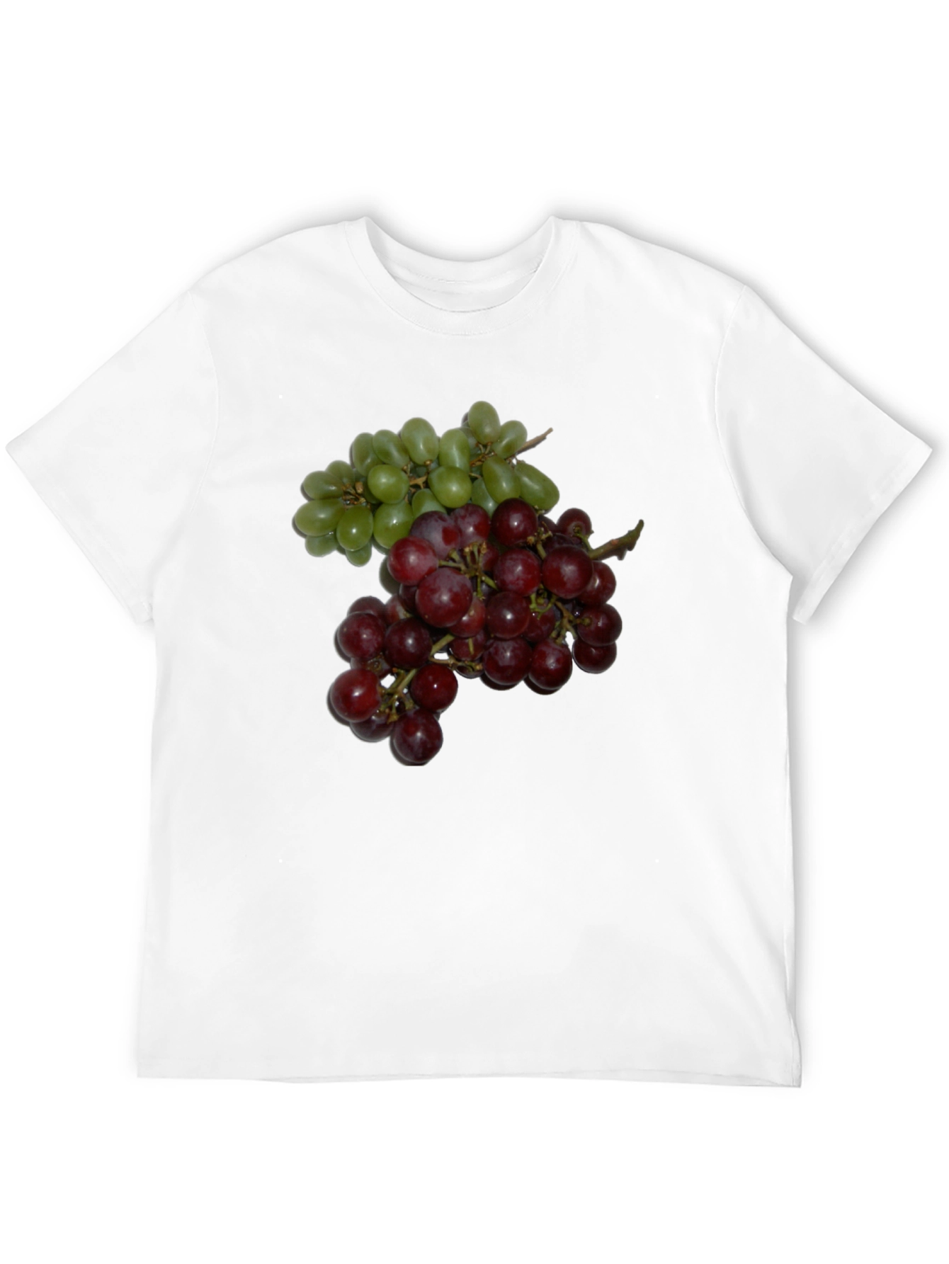 Grapes Graphic Tee - Casual Fruit Lover T-Shirt