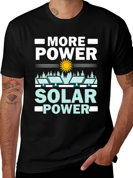 More Power Solar Power T-Shirt