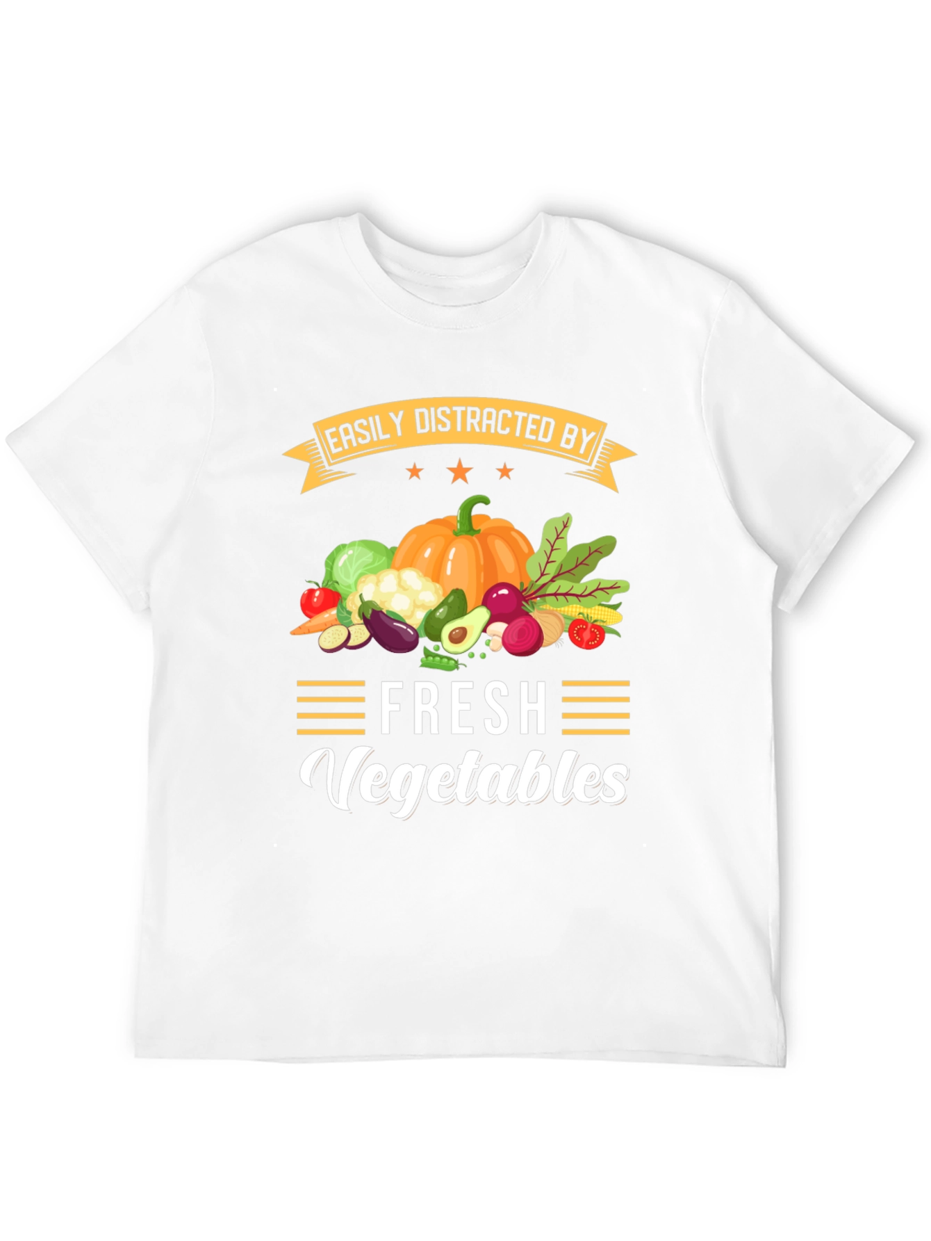 Easily Distracted by Fresh Vegetables T-Shirt