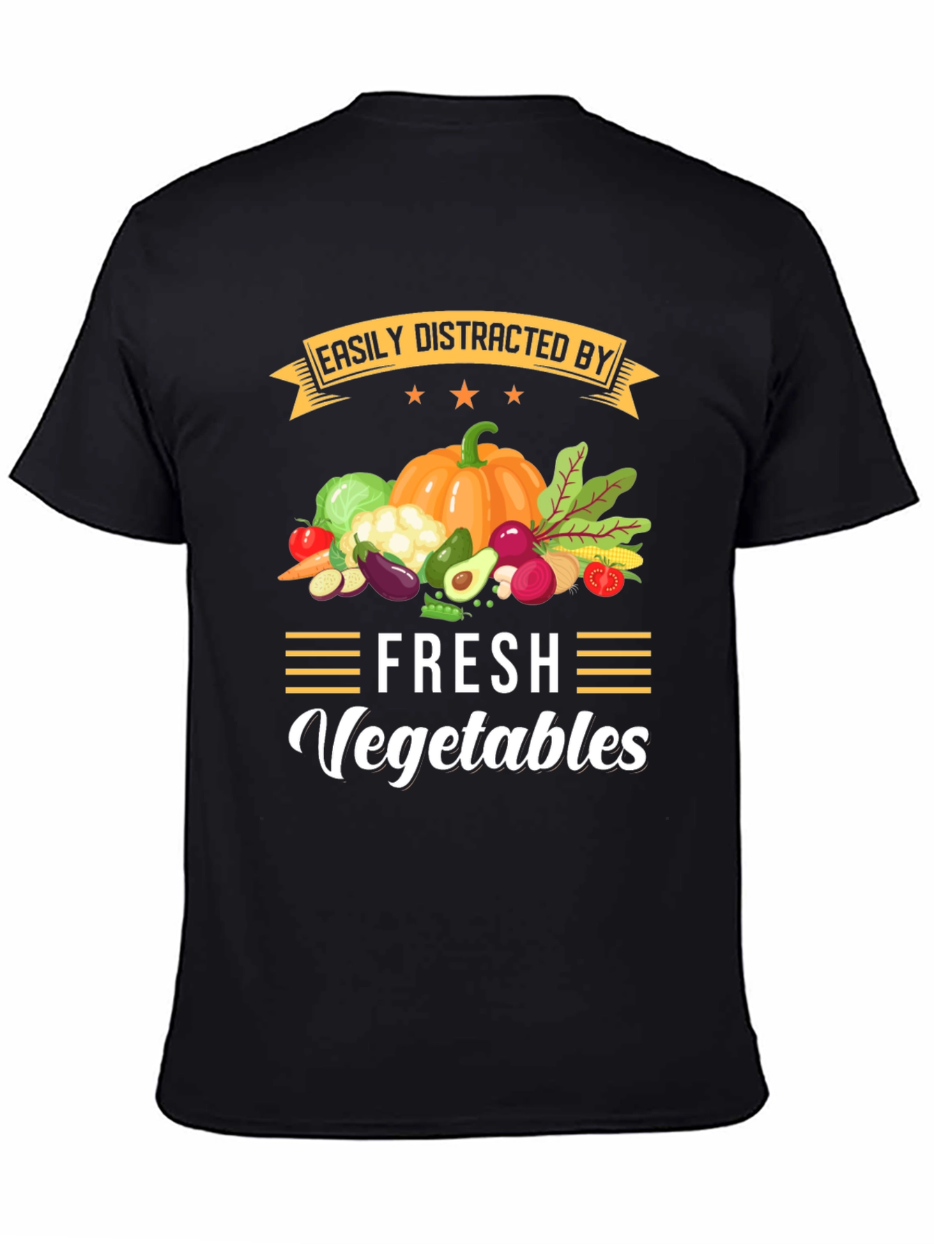 Easily Distracted by Fresh Vegetables T-Shirt
