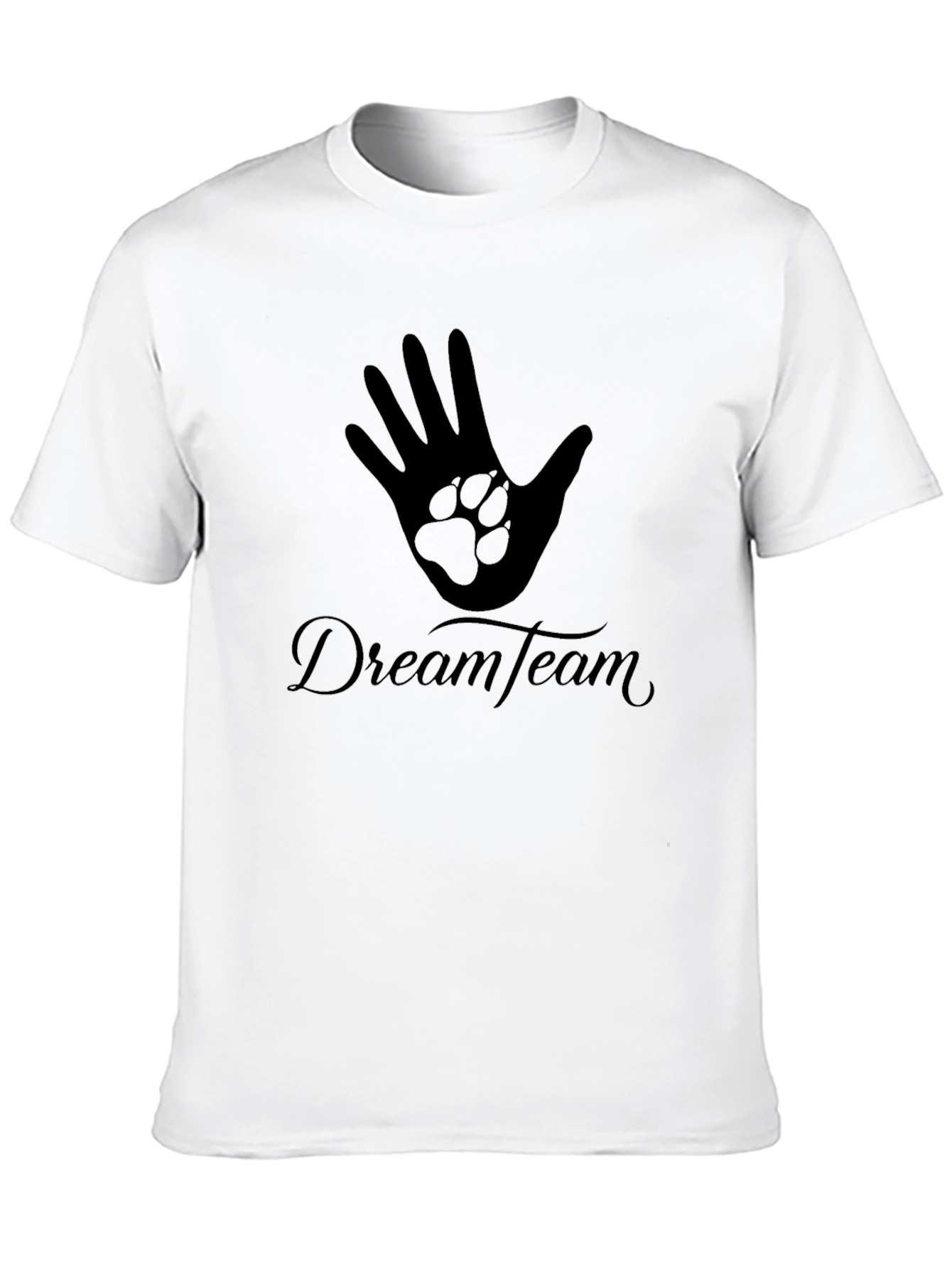 Dream Team Paw Print Hand T-Shirt