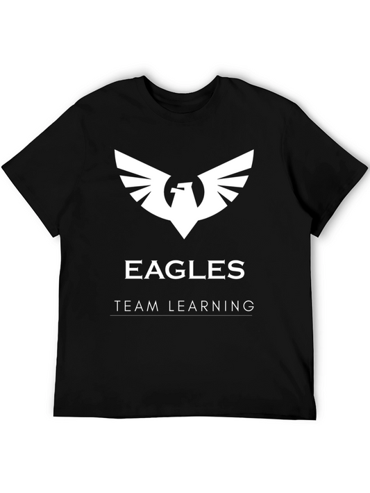 Eagles Team Learning Black T-Shirt