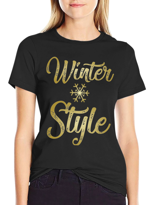 Winter Style Graphic T-Shirt