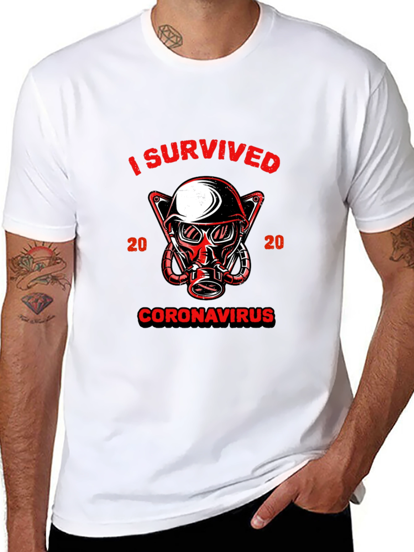 I Survived Coronavirus 2020 T-Shirt