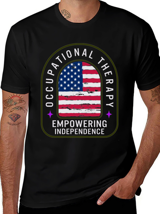 Occupational Therapy Patriotic T-Shirt