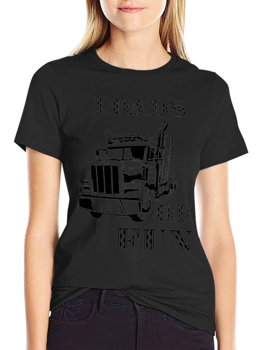 Loads of Fun Truck Graphic T-Shirt