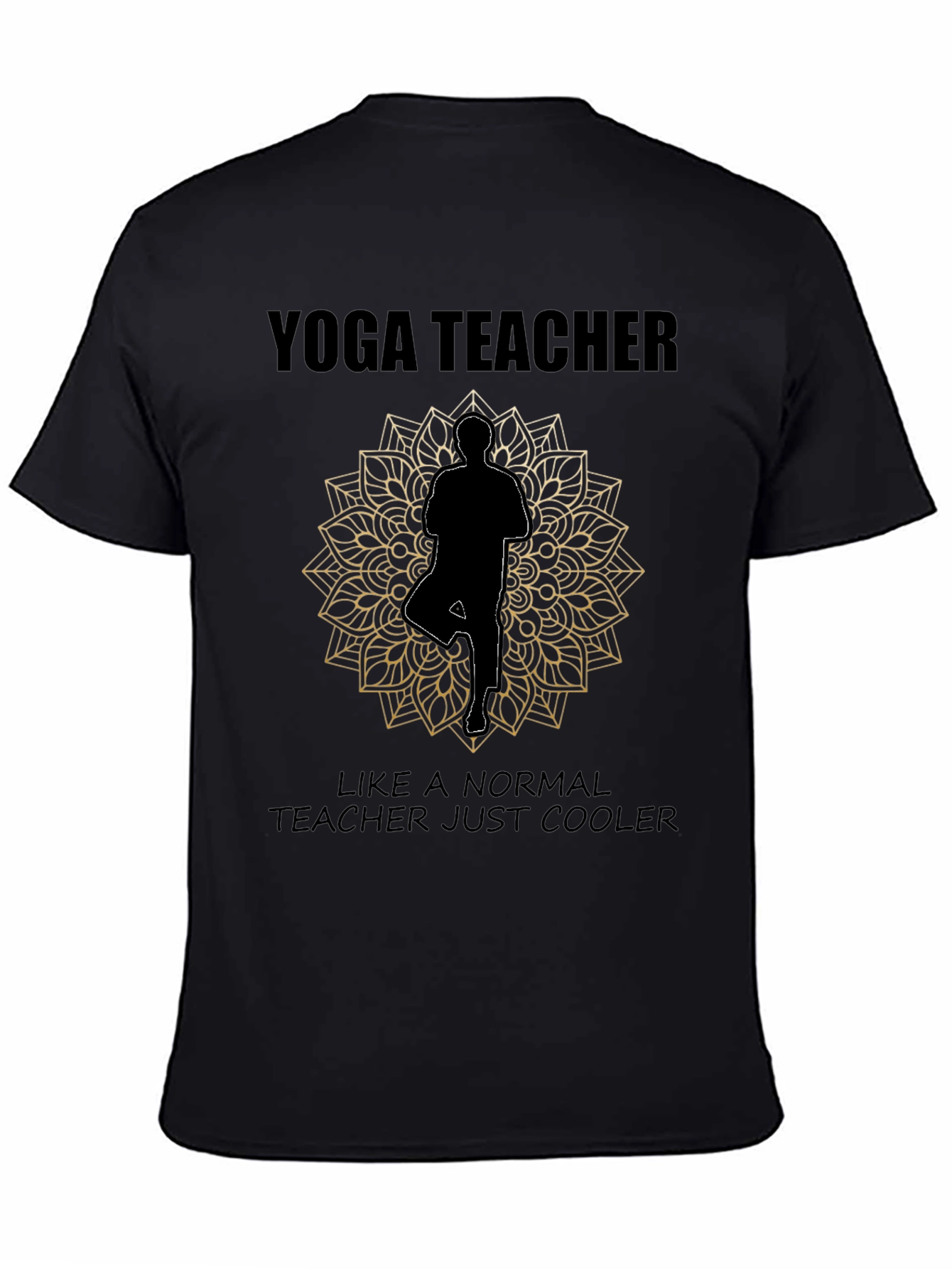 Yoga Teacher T-Shirt - Cool Teacher Tee