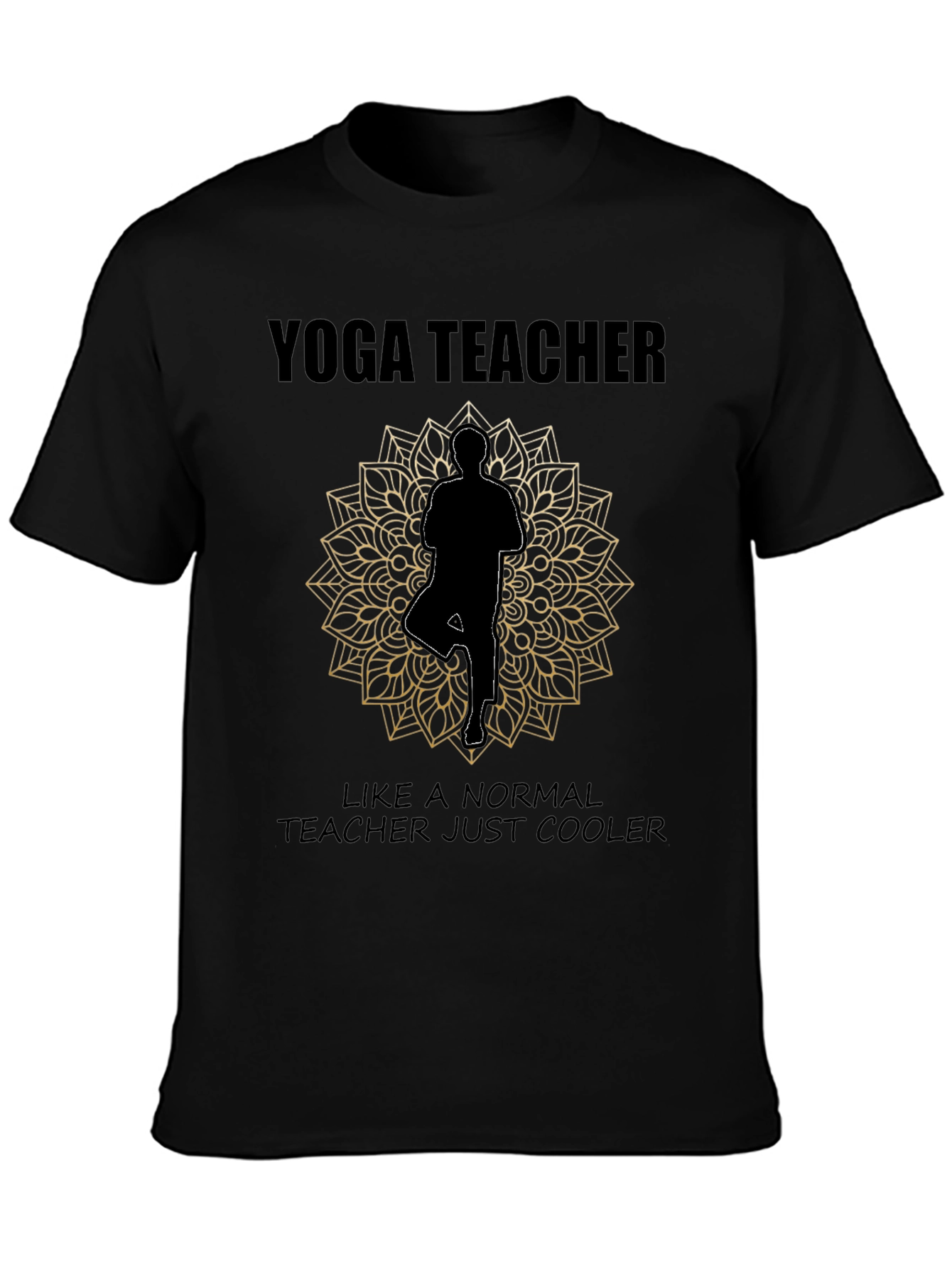 Yoga Teacher T-Shirt - Cool Teacher Tee