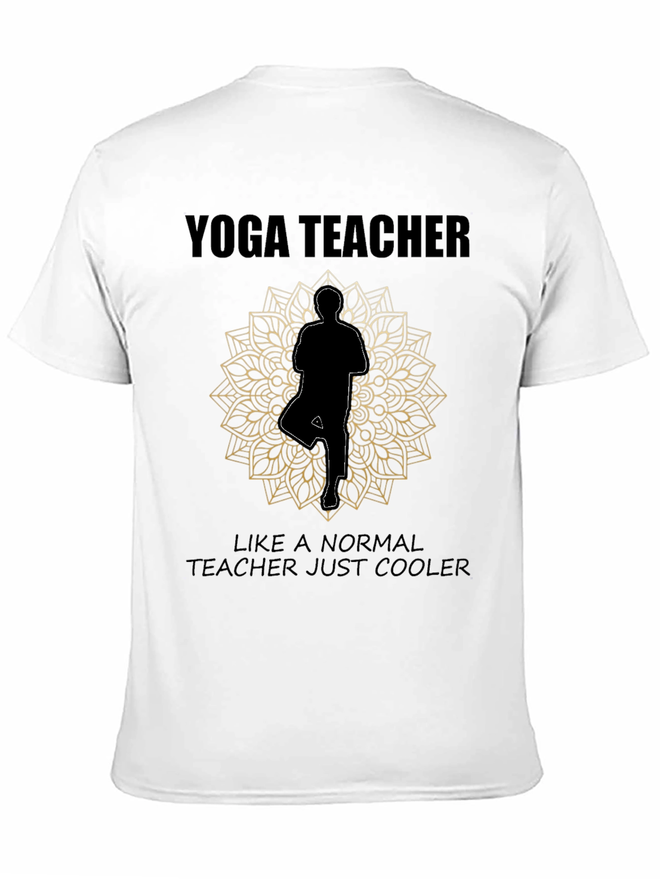 Yoga Teacher T-Shirt - Cool Teacher Tee