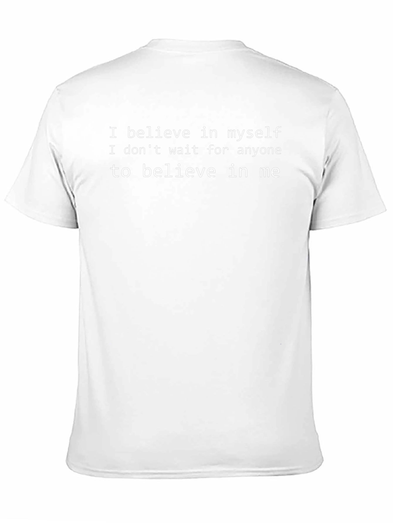 Believe In Myself Black T-Shirt