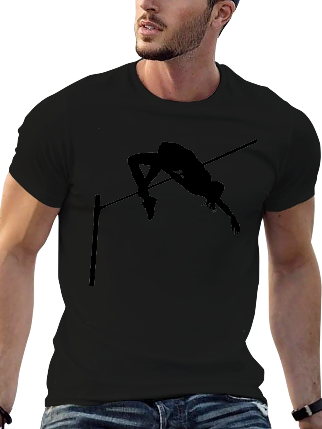 High Jump Silhouette Black T-Shirt