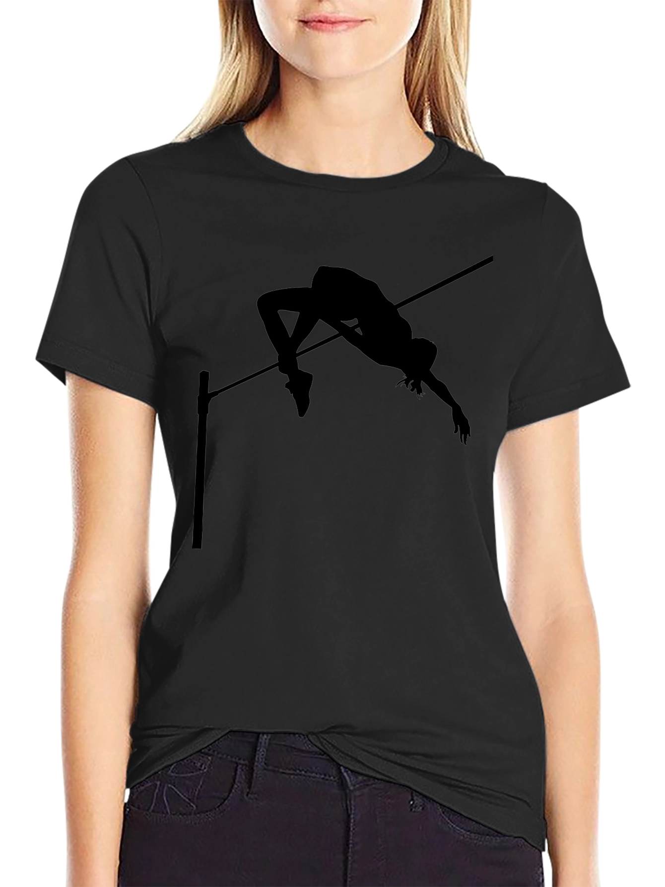 High Jump Silhouette Black T-Shirt