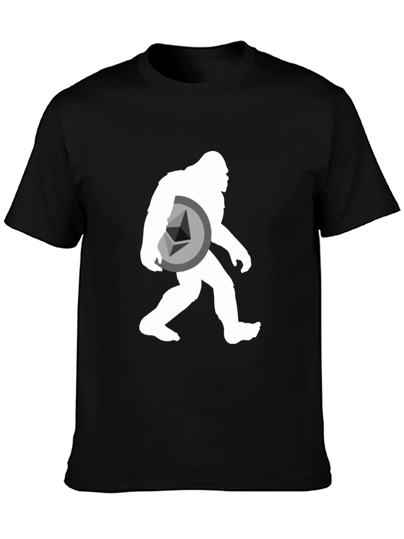 Crypto Bigfoot Ethereum T-Shirt - Funny Crypto Tee