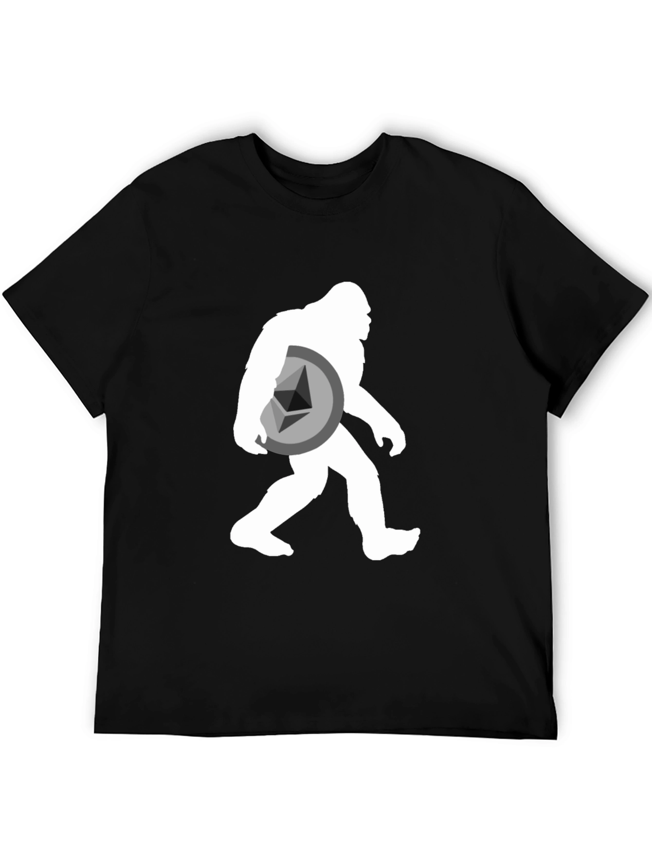 Crypto Bigfoot Ethereum T-Shirt - Funny Crypto Tee