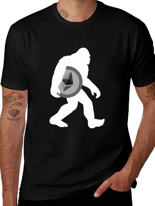 Crypto Bigfoot Ethereum T-Shirt - Funny Crypto Tee