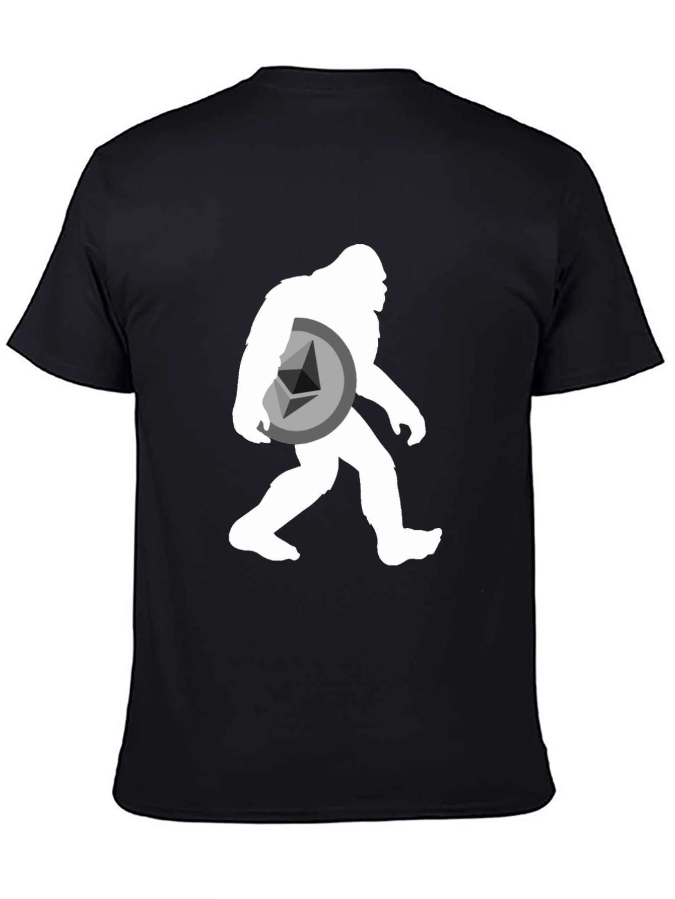 Crypto Bigfoot Ethereum T-Shirt - Funny Crypto Tee