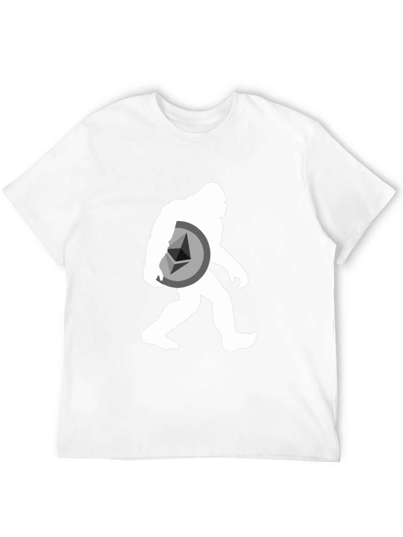 Crypto Bigfoot Ethereum T-Shirt - Funny Crypto Tee