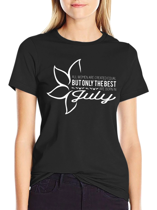 July Born Womens Graphic Tee