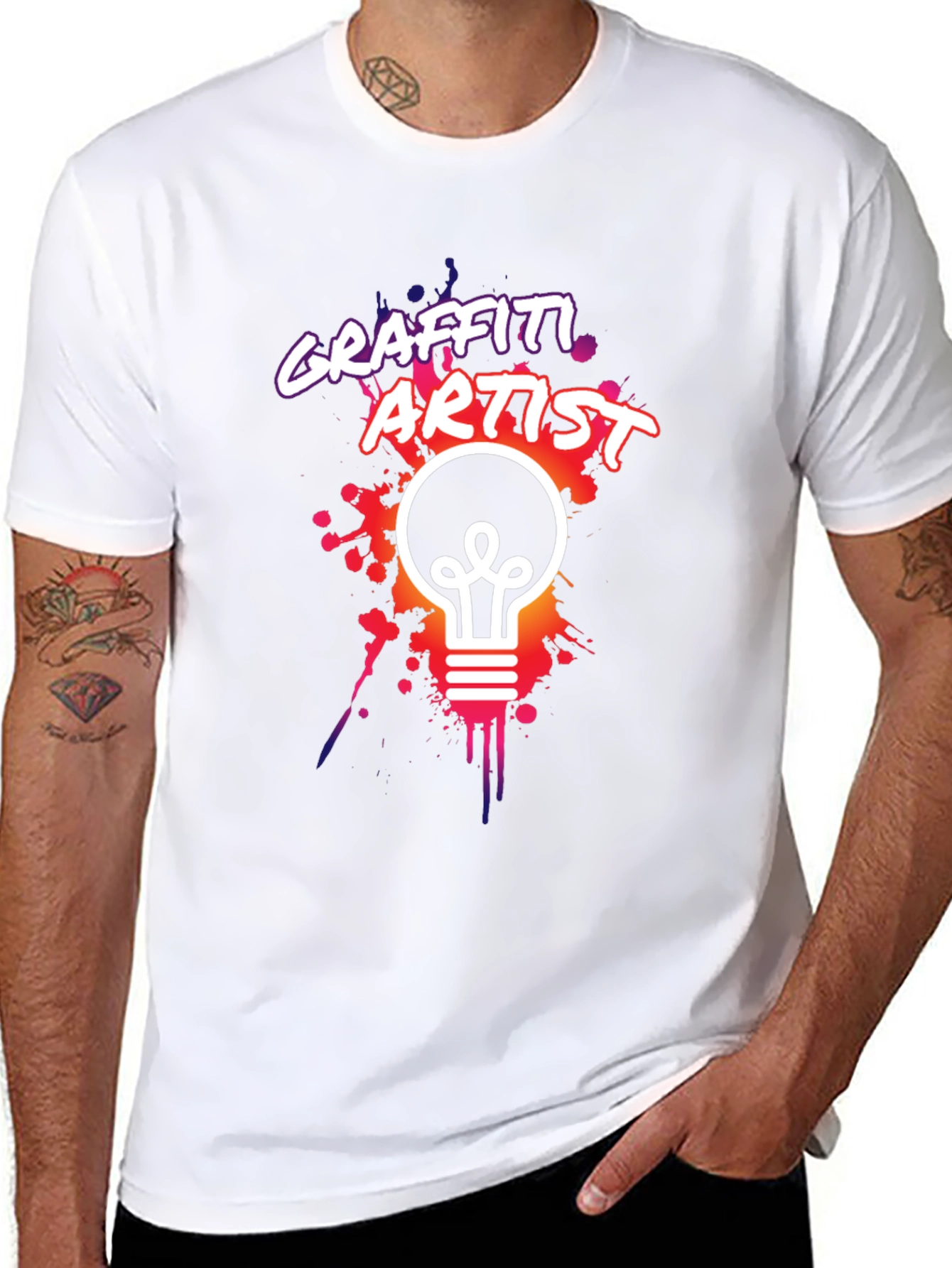 Graffiti Artist T-Shirt - Creative Design