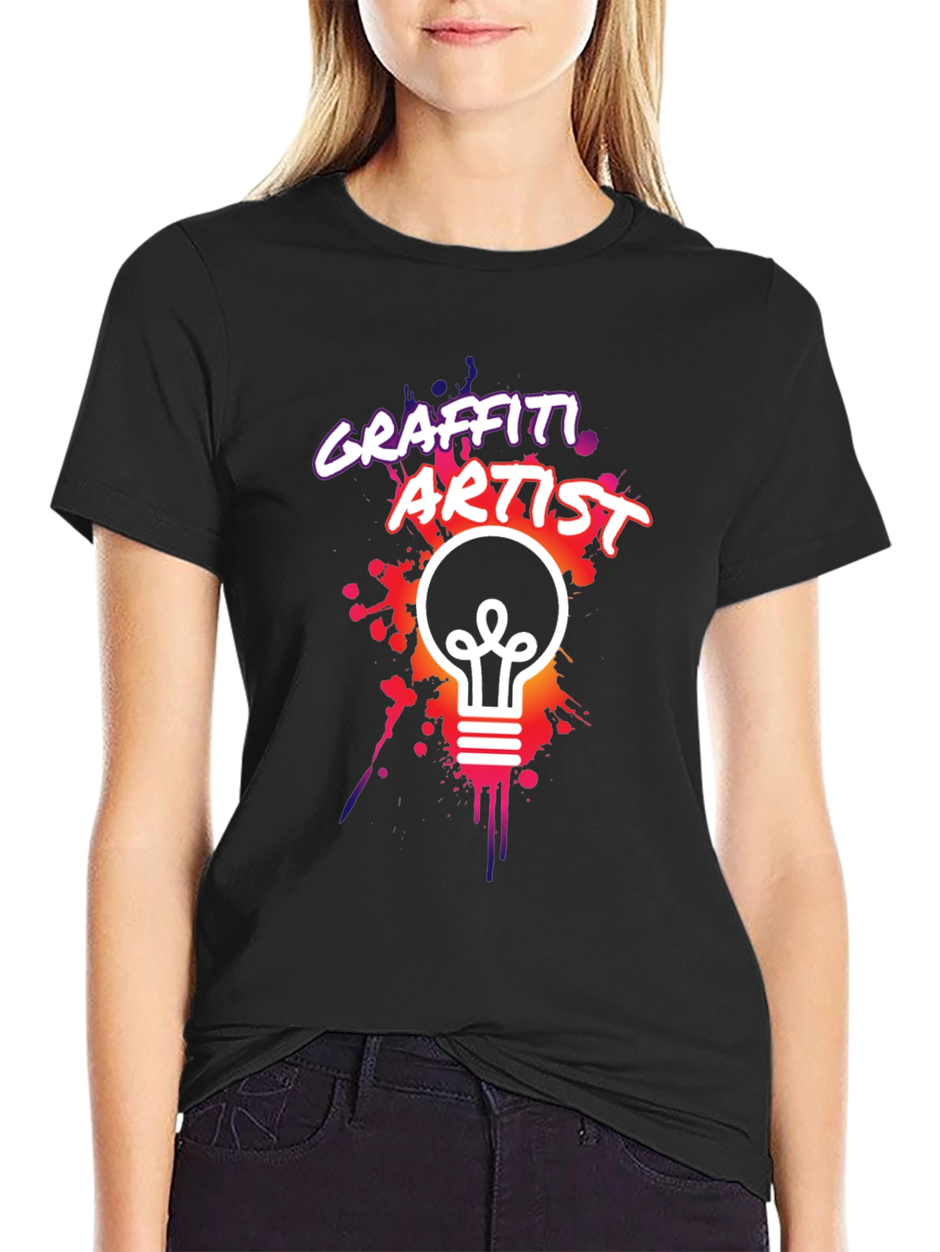 Graffiti Artist T-Shirt - Creative Design
