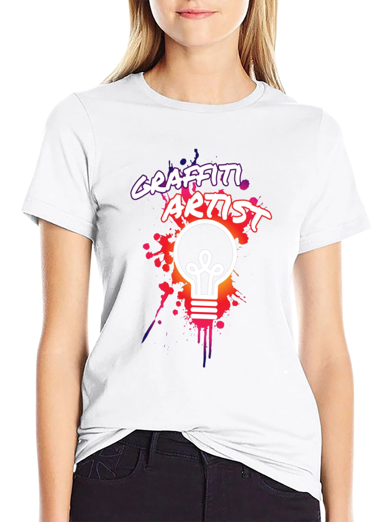 Graffiti Artist T-Shirt - Creative Design
