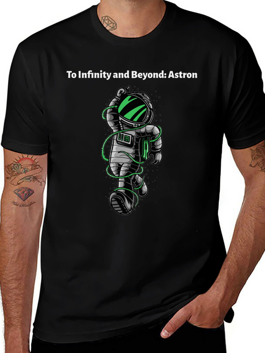 Astronaut To Infinity Graphic Tee