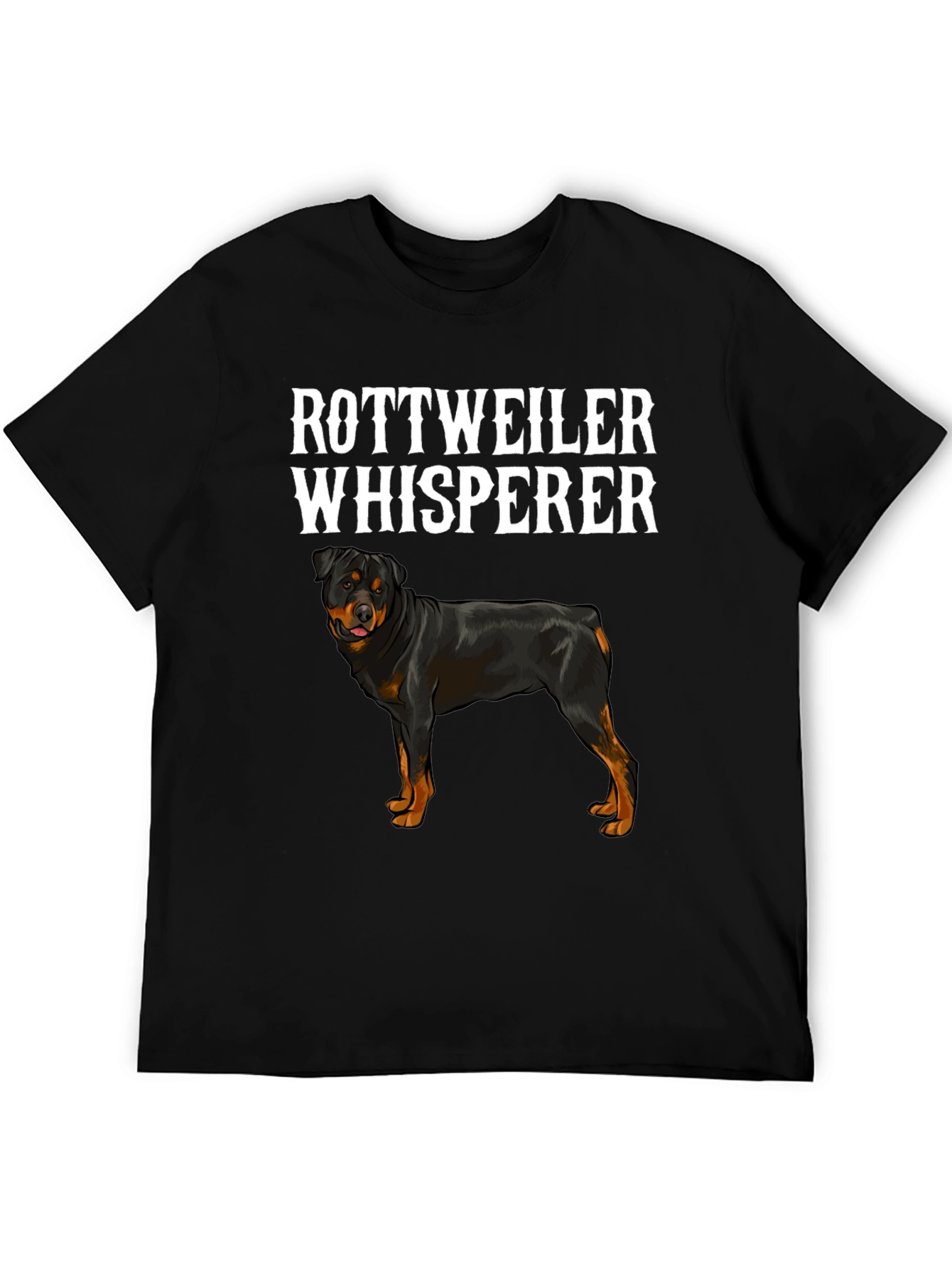 Rottweiler Whisperer T-Shirt - Dog Lover Tee