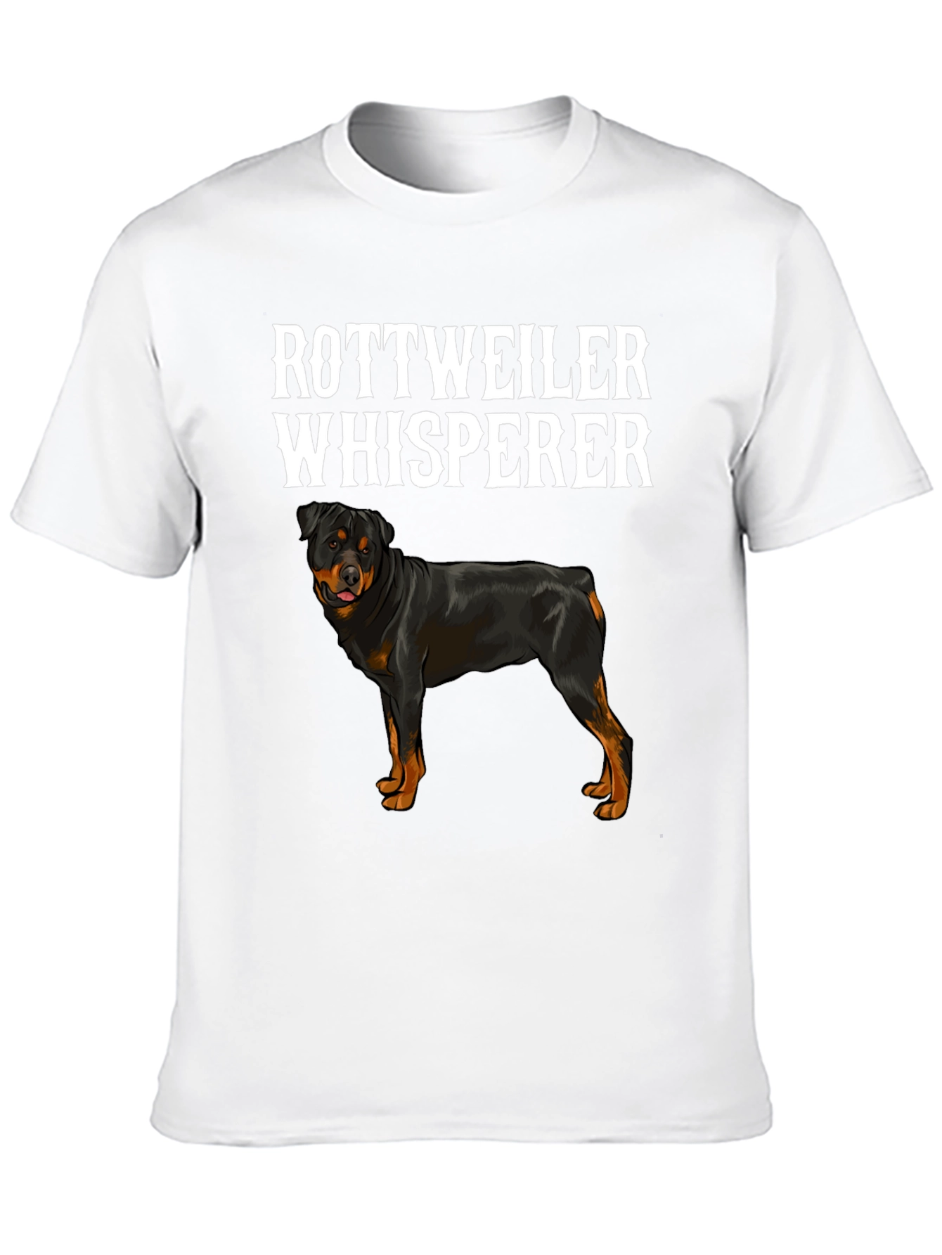 Rottweiler Whisperer T-Shirt - Dog Lover Tee