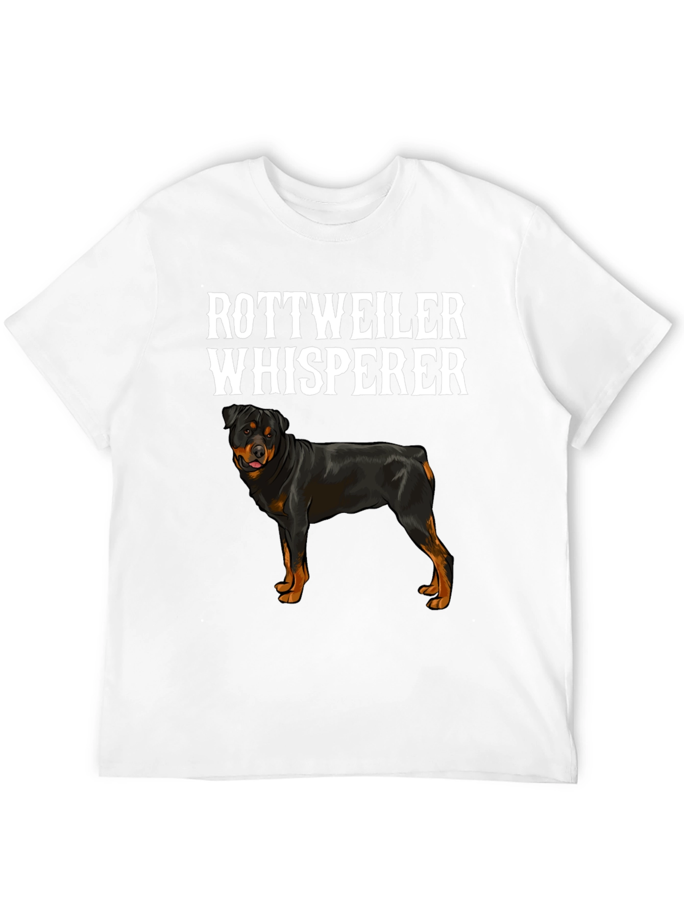 Rottweiler Whisperer T-Shirt - Dog Lover Tee