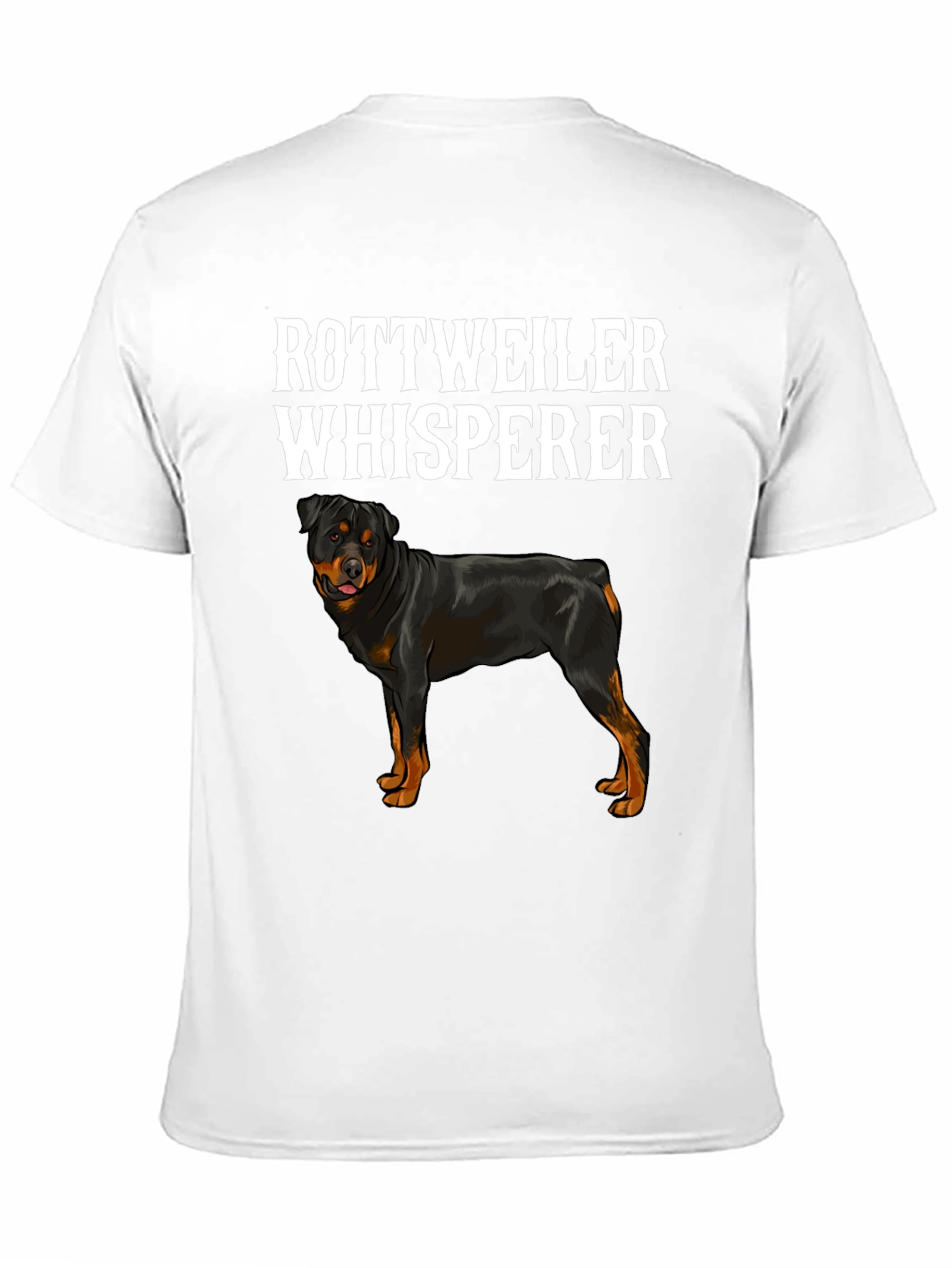 Rottweiler Whisperer T-Shirt - Dog Lover Tee