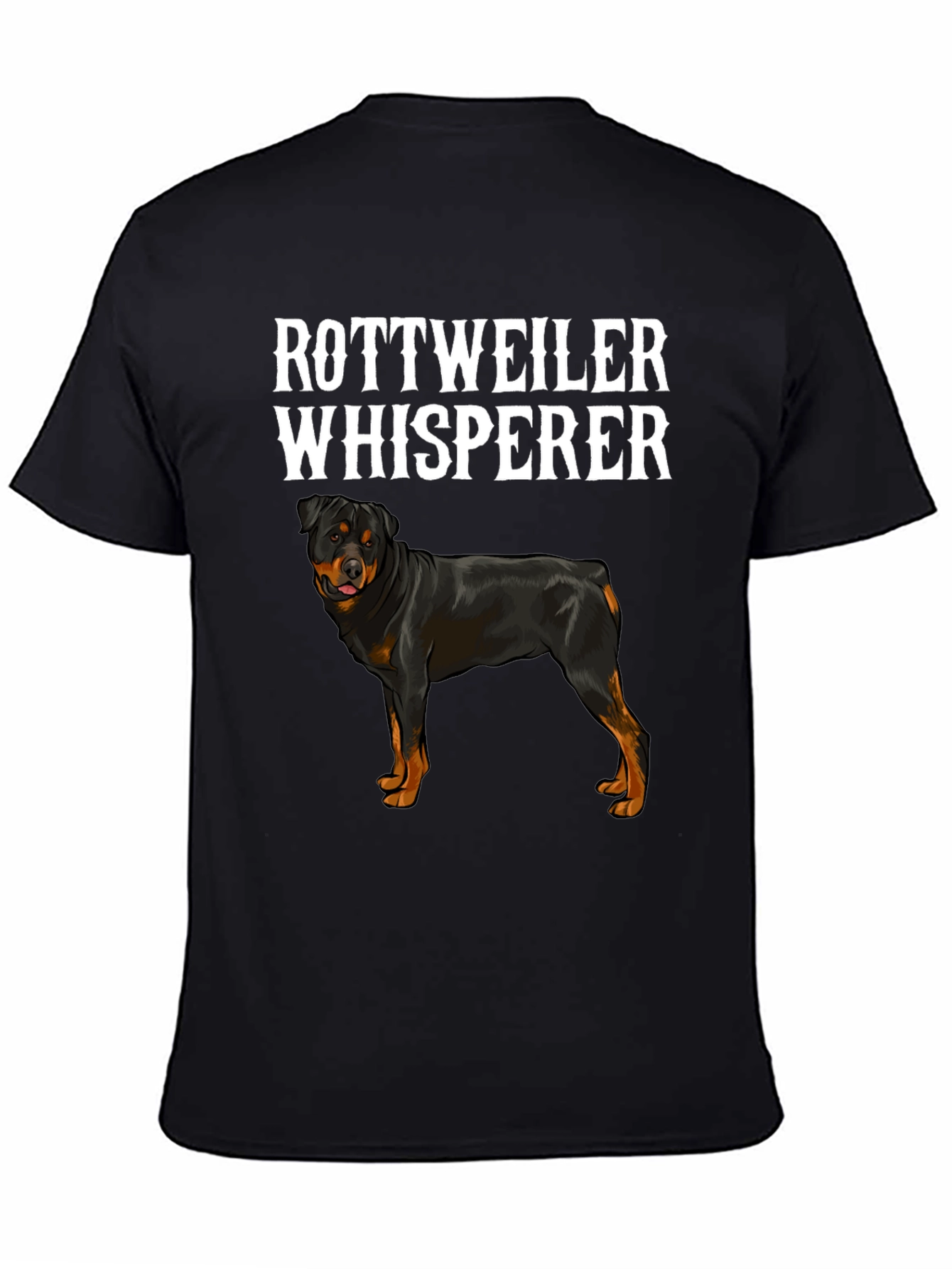 Rottweiler Whisperer T-Shirt - Dog Lover Tee