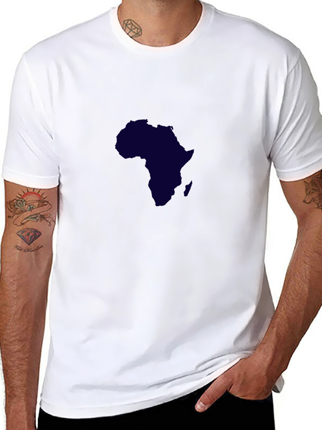 Africa Continent Graphic T-Shirt
