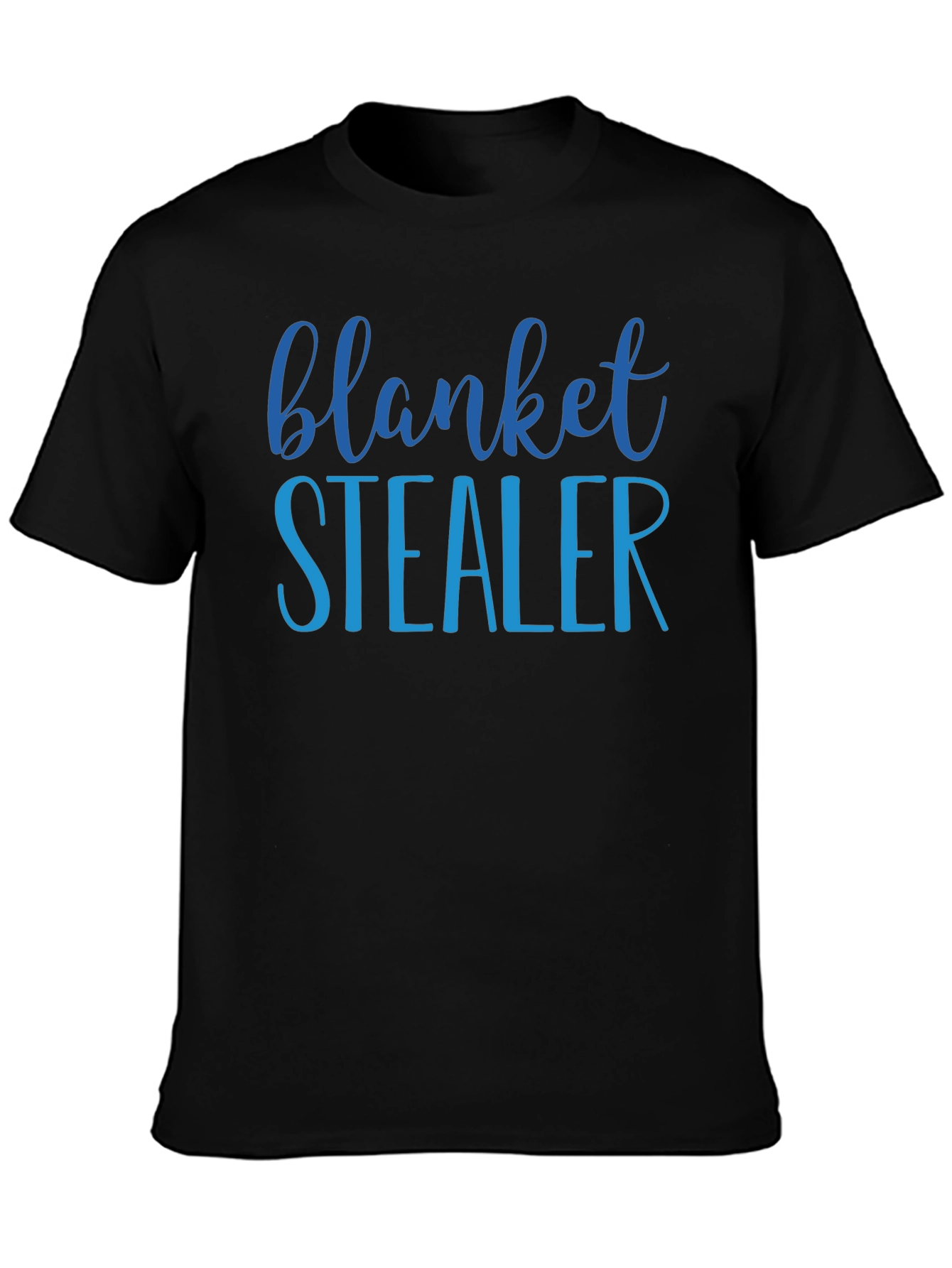 Blanket Stealer Graphic T-Shirt - Black