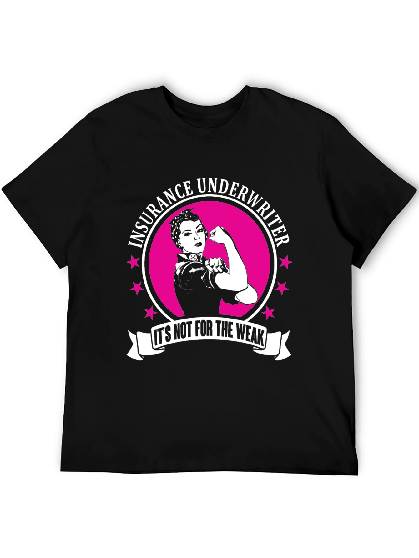 Insurance Underwriter Rosie the Riveter T-Shirt