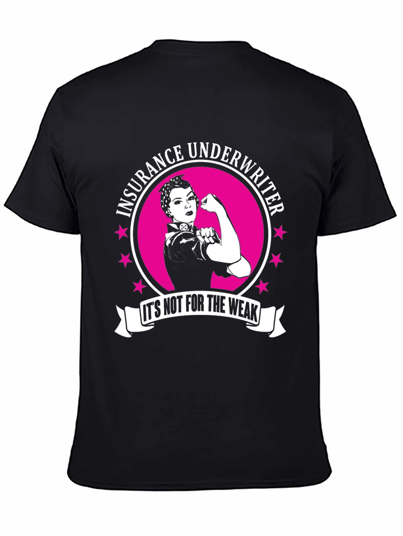 Insurance Underwriter Rosie the Riveter T-Shirt