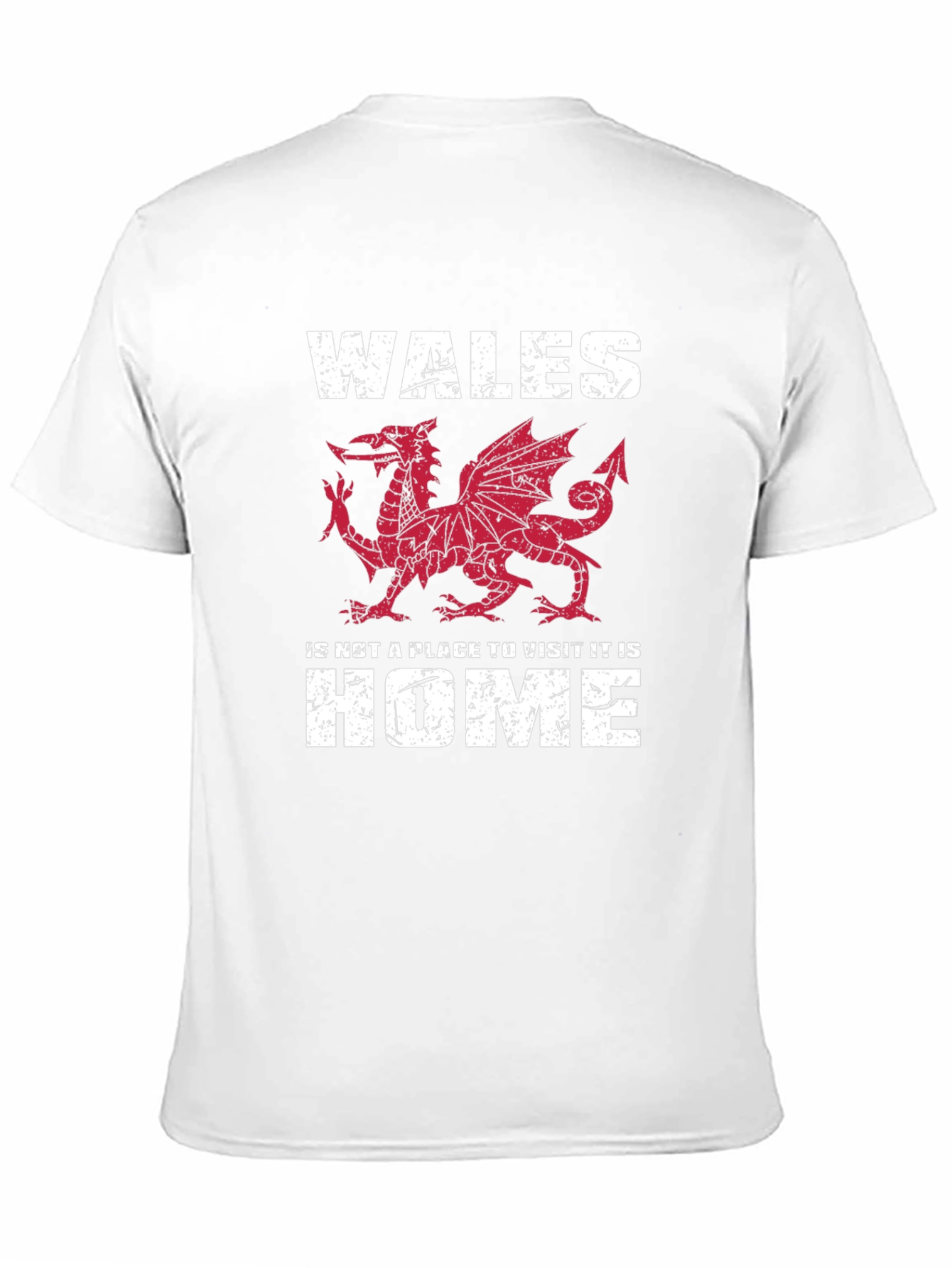 Wales Dragon Graphic T-Shirt - Welsh Pride Tee