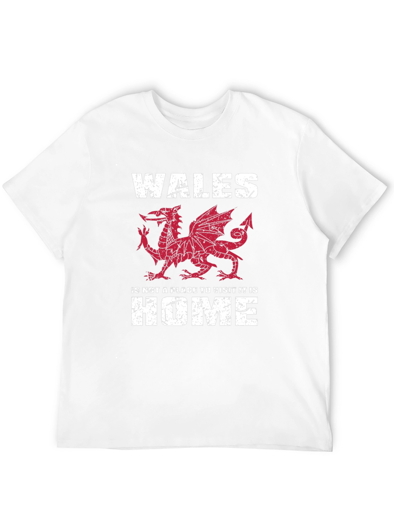 Wales Dragon Graphic T-Shirt - Welsh Pride Tee