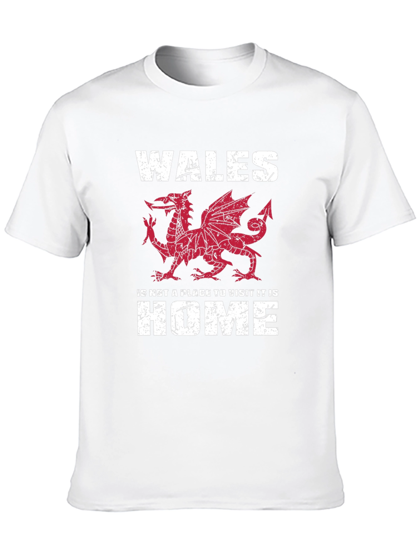 Wales Dragon Graphic T-Shirt - Welsh Pride Tee