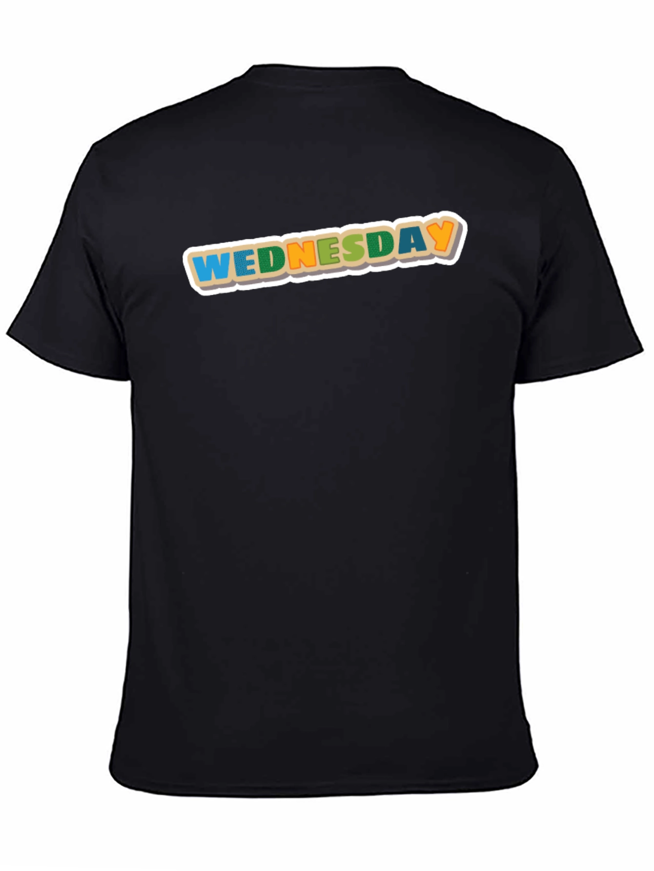 Wednesday Colorful Graphic T-Shirt