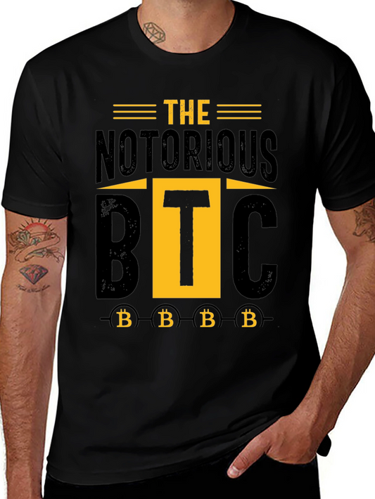 The Notorious BTC Bitcoin T-Shirt
