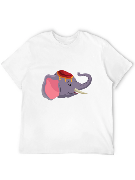 Elephant Cartoon Graphic Tee
